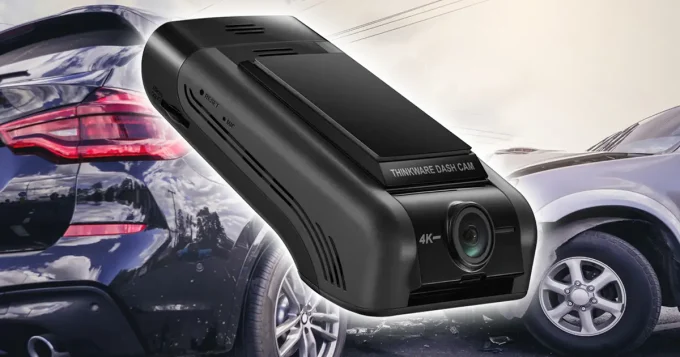 A Thinkware-U1000 Plus Dash Camera