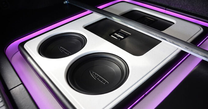 A Car Audio Subwoofer System
