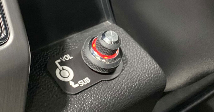 Car Audio Amplifier Remote
