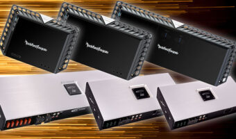 Multiple car audio amplifiers