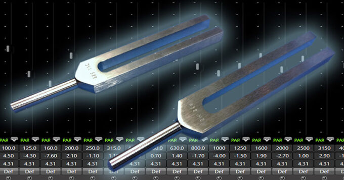 Two tuning forks